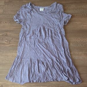 Knox Rose Light Purple Textured Top